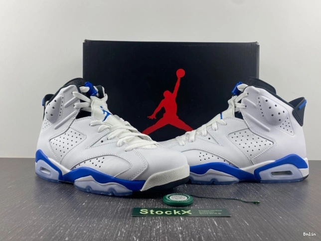Bmlin Shoes (2014) Retro 384664-107 Air Blue Sport 6 Jordan 0810